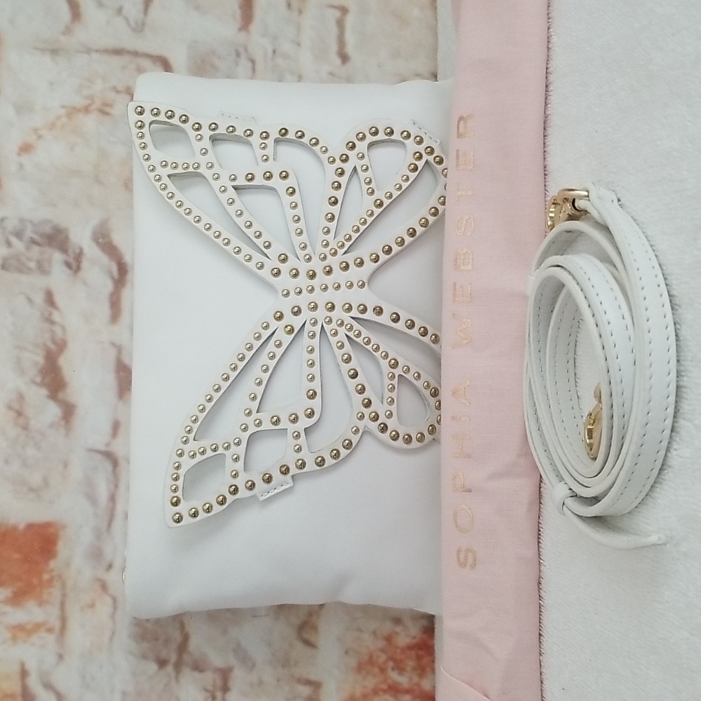 New Sophia Webster Flossy Clutch - Picture 1 of 15